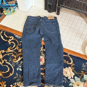 Lucky Brand Indigo 223 straight Denim Jeans- worn a bunch but great!